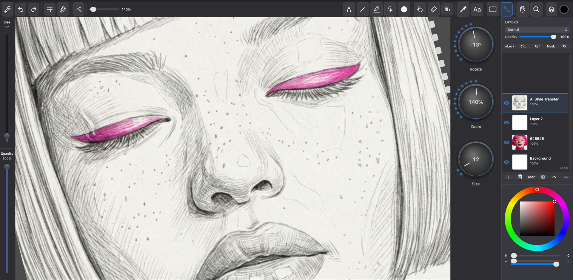 InkForge app screenshot